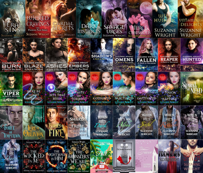 The Phoenix Pack Series & more by Suzanne Wright ~ 34 MP3 AUDIOBOOK COLLECTION