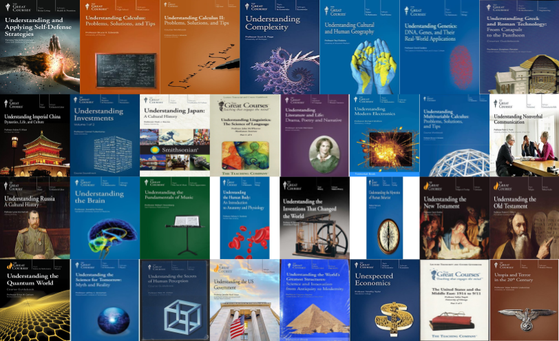 The Great Courses - The Modern Scholar - Volume - U ~ 36 MP3 AUDIOBOOK COLLECTION