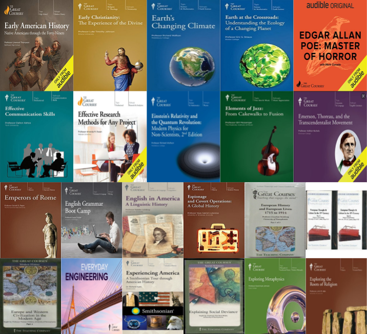 The Great Courses - The Modern Scholar - Volume - E ~ 24 MP3 AUDIOBOOK COLLECTION