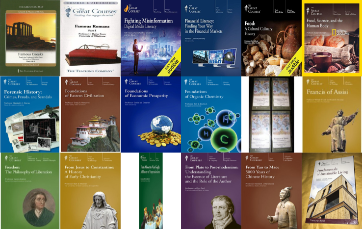 The Great Courses - The Modern Scholar - Volume - F ~ 20 MP3 AUDIOBOOK COLLECTION