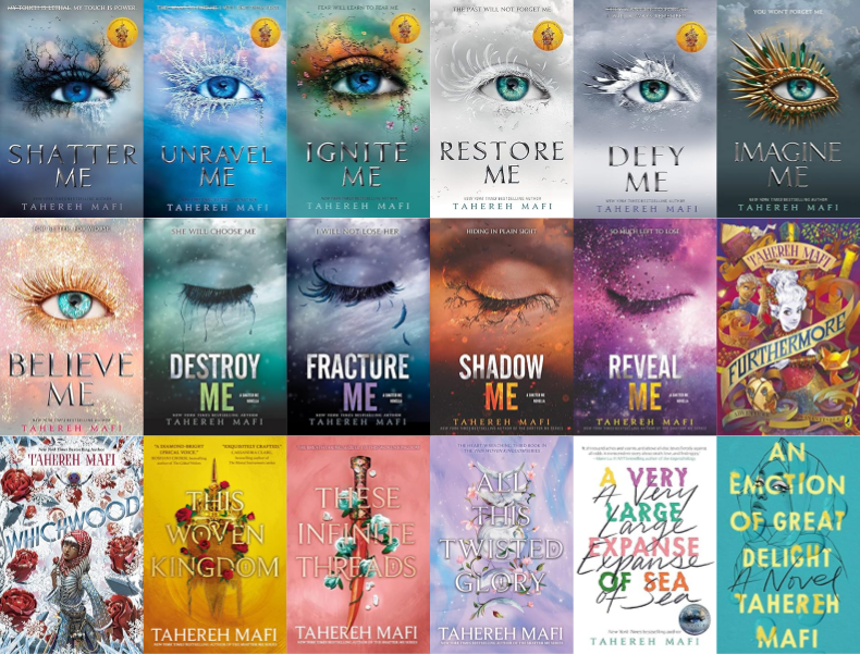 Shatter Me Series & more by Tahereh Mafi ~ 18 MP3 AUDIOBOOK COLLECTION