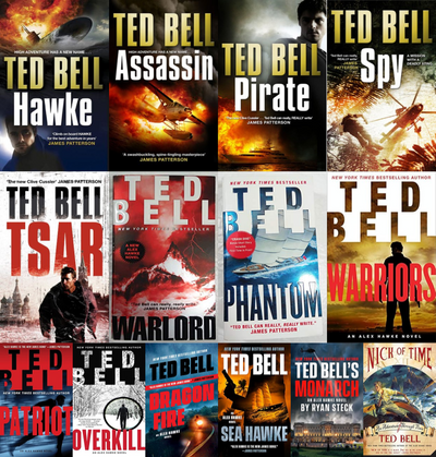Alexander Hawke Series & more by Ted Bell ~ 14 MP3 AUDIOBOOK COLLECTION