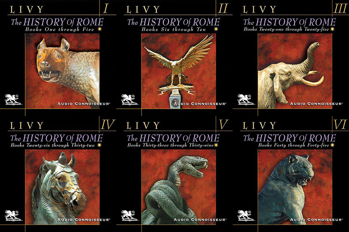 Serial Roma Titus The History of Rome Series by Titus Livy ~ 6 AUDIOBOOK COLLECTION ...