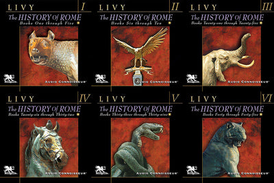 The History of Rome Series by Titus Livy ~ 6 AUDIOBOOK COLLECTION