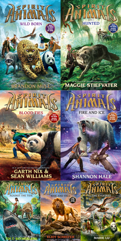 Spirit Animals series by various authors ~ 7 MP3 AUDIOBOOK COLLECTION