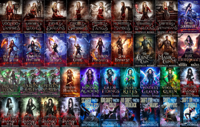 The Blood Witch Saga Series & more by Theophilus Monroe ~ 42 MP3 AUDIOBOOK COLLECTION