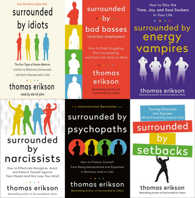 The Surrounded by Idiots Series by Thomas Erikson ~ 7 MP3 AUDIOBOOK COLLECTION