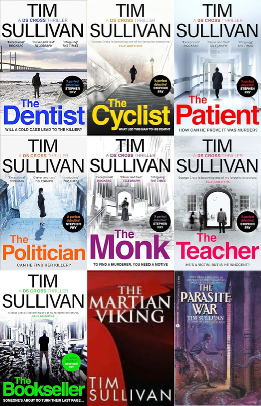 DS Cross Mystery Series & more by Tim Sullivan ~ 9 MP3 AUDIOBOOK COLLECTION