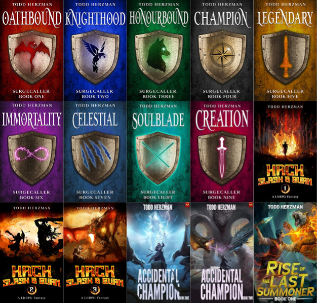 Surgecaller Series & more by Todd Herzman ~ 15 MP3 AUDIOBOOK COLLECTION