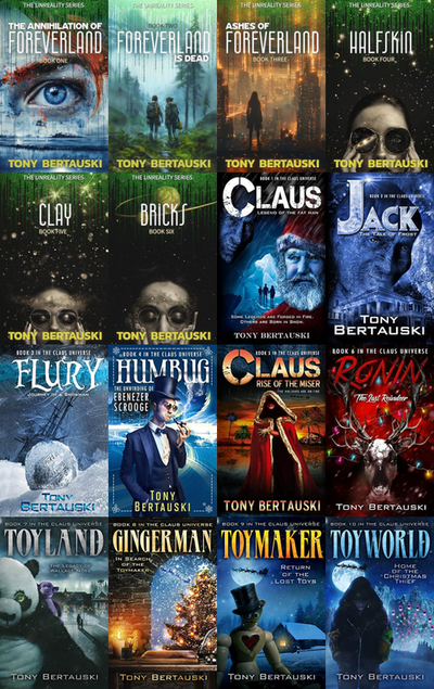 Foreverland Series & more by Tony Bertauski ~ 16 MP3 AUDIOBOOK COLLECTION