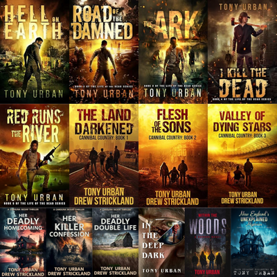 Life of the Dead Series & more by Tony Urban ~ 14 MP3 AUDIOBOOK COLLECTION