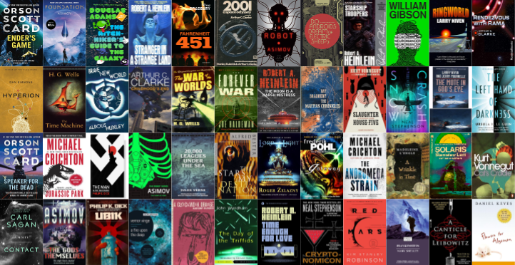 Top 100 Science Fiction Books Of All Time - Volume 1 ~ 50 MP3 AUDIOBOOK COLLECTION