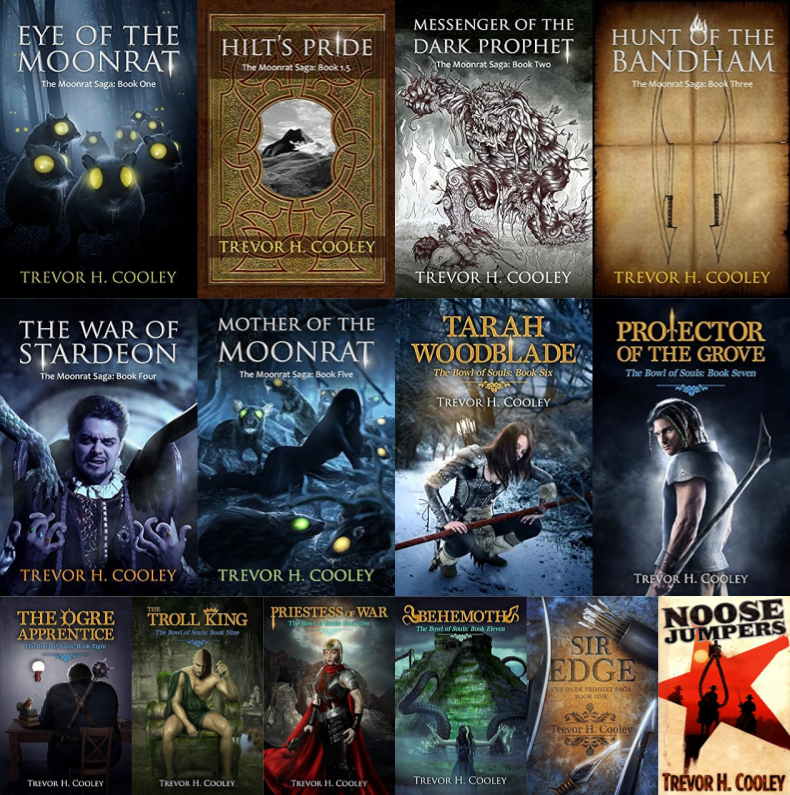 The Bowl of Souls Series & more by Trevor H. Cooley  ~ 14 MP3 AUDIOBOOK COLLECTION