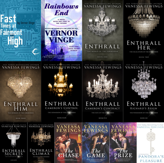Enthrall Sessions Series & more by Vanessa Fewings ~ 12 MP3 AUDIOBOOK COLLECTION