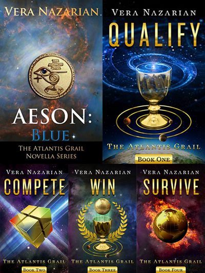 Atlantis Grail Series & more by Vera Nazarian ~ 5 MP3 AUDIOBOOK COLLECTION