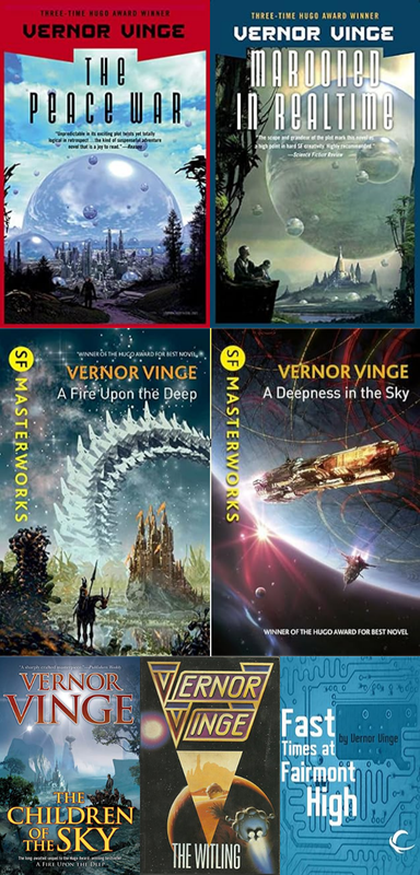 Across Real Time Series & more by Vernor Vinge ~ 24 MP3 AUDIOBOOK COLLECTION