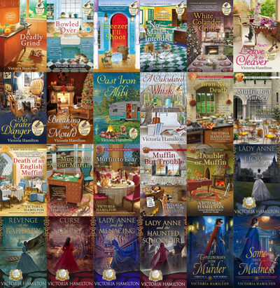 Vintage Kitchen Mystery Series & more by Victoria Hamilton ~ 24 MP3 AUDIOBOOK COLLECTION