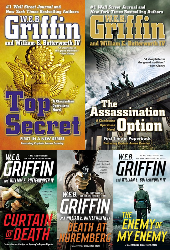 Clandestine Operations Series by W.E.B Griffin ~ 5 MP3 AUDIOBOOK COLLECTION