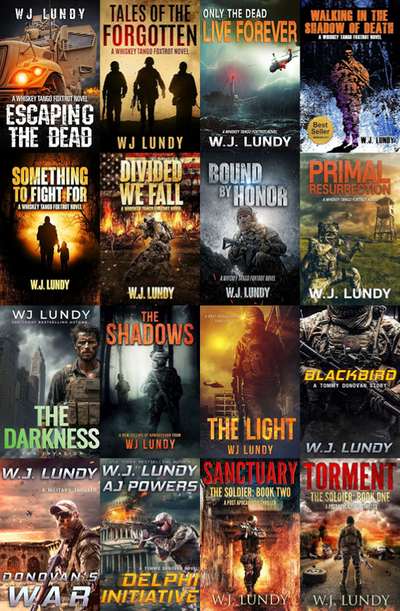 Whiskey Tango Foxtrot Series & more by W.J. Lundy ~ 16 MP3 AUDIOBOOK COLLECTION
