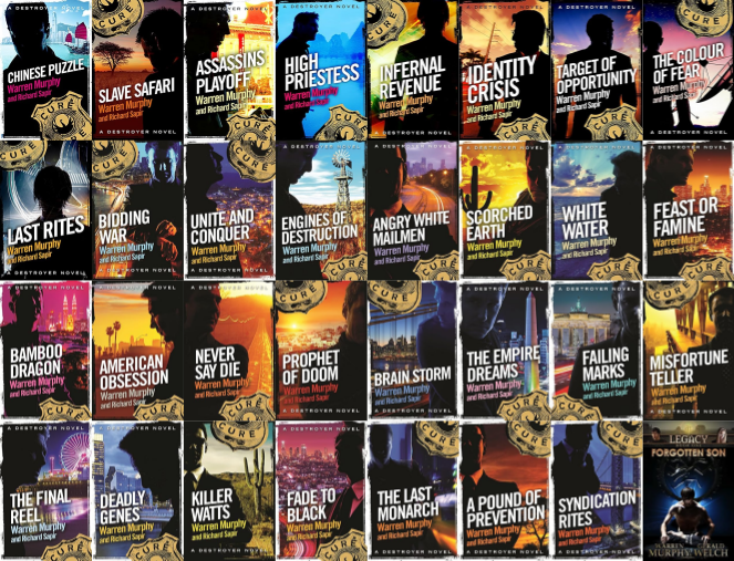 Destroyer Series & more by Warren Murphy ~ 32 MP3 AUDIOBOOK COLLECTION