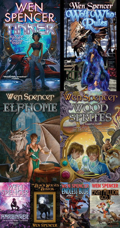 Elfhome Series & more by Wen Spencer ~ 9 MP3 AUDIOBOOK COLLECTION