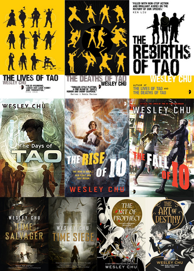 Tao Series & more by Wesley Chu ~ 10 MP3 AUDIOBOOK COLLECTION