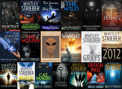 Alien Hunter Series & more by Whitley Strieber ~ 21 MP3 AUDIOBOOK COLLECTION