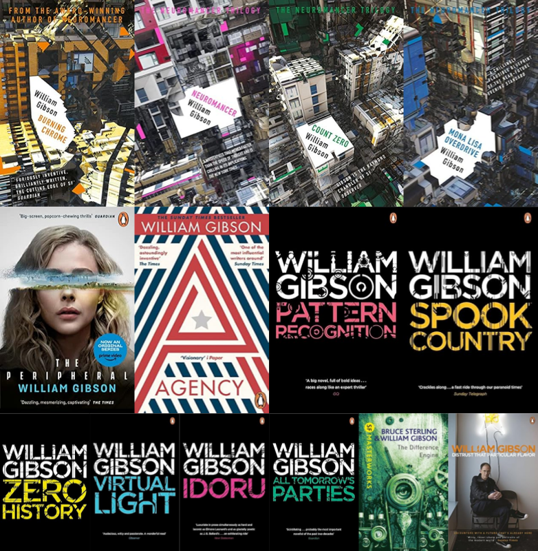 Sprawl Series & more by William Gibson ~ 15 MP3 AUDIOBOOK COLLECTION