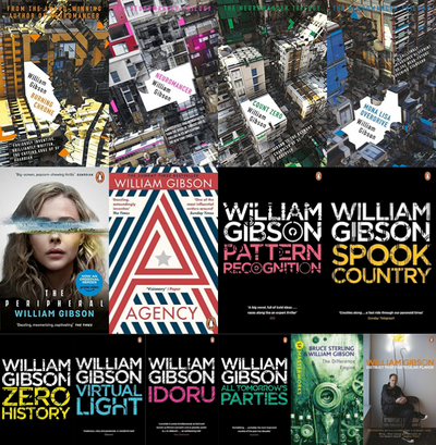 Sprawl Series & more by William Gibson ~ 15 MP3 AUDIOBOOK COLLECTION