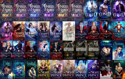 Cinders & Ashes Series & more by X Aratare ~ 39 MP3 AUDIOBOOK COLLECTION