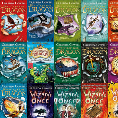 How to Train Your Dragon Series & more by Cressida Cowell ~ 19 MP3 AUDIOBOOK COLLECTION