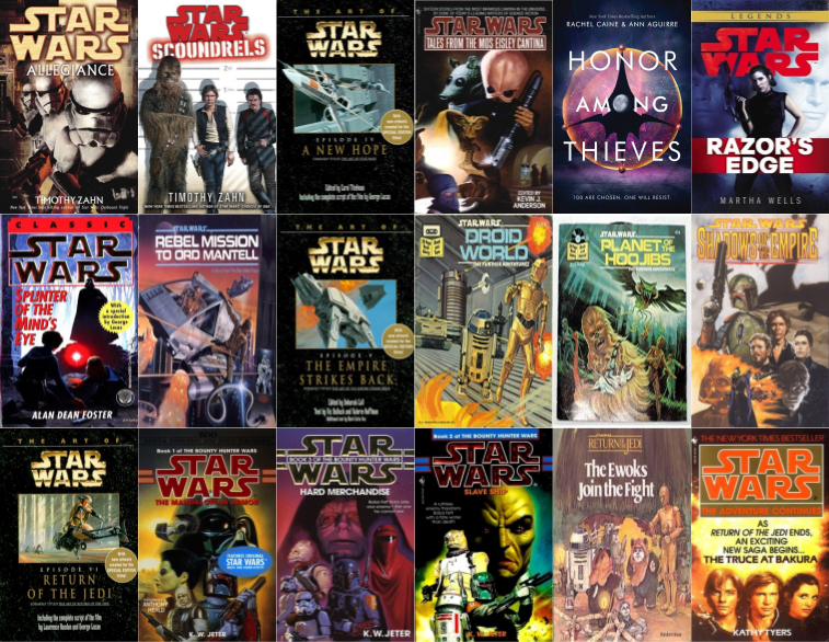 Star Wars Collection 2/3 - Rebellion era, New Republic era, New Jedi Order era ~  80 MP3 AUDIOBOOK COLLECTION