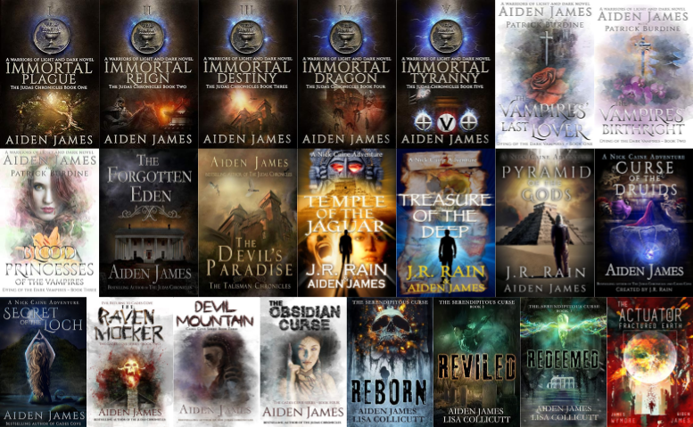 The Judas Chronicles Series & more by Aiden James ~ 23 MP3 AUDIOBOOK COLLECTION