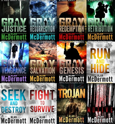 Tom Gray Series & more by Alan McDermott ~ 12 AUDIOBOOK COLLECTION