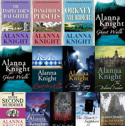 The Rose McQuinn Series & more by Alanna Knight ~ 13 AUDIOBOOK COLLECTION