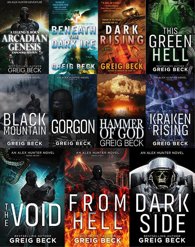 The Alex Hunter Series by Greig Beck ~ 11 MP3 AUDIOBOOK COLLECTION