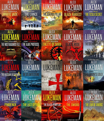 The Project Series & more by Alex Lukeman ~ 20 AUDIOBOOK COLLECTION