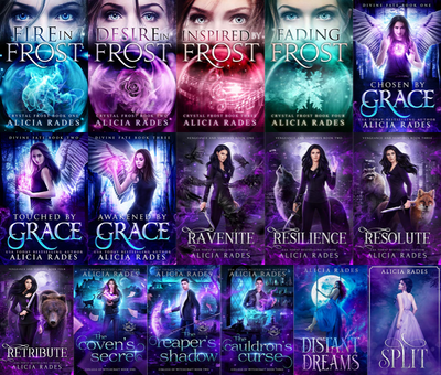 Crystal Frost Series & more by Alicia Rades ~ 16 MP3 AUDIOBOOK COLLECTION