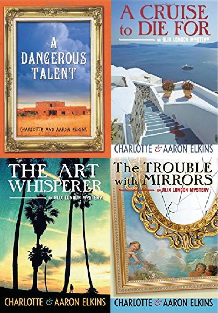 The Alix London Mystery Series by Charlotte Elkins ~ 4 MP3 AUDIOBOOK COLLECTION