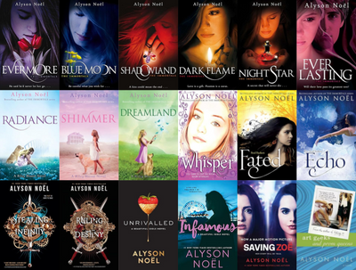 The Immortals Series & more by Alyson Noel ~ 18 MP3 AUDIOBOOK COLLECTION