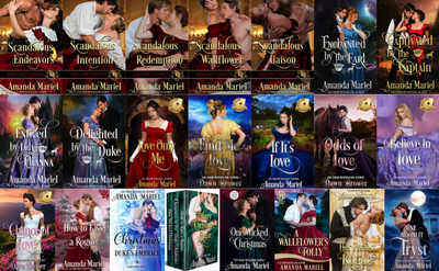 Ladies and Scoundrels Series & more by Amanda Mariel ~ 23 MP3 AUDIOBOOK COLLECTION