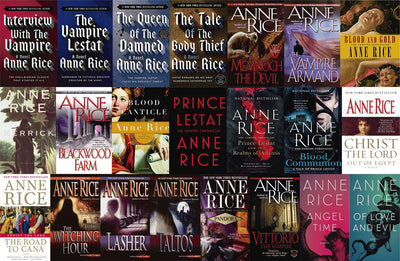 Anne Rice Collection ~ 39 MP3 AUDIOBOOKS