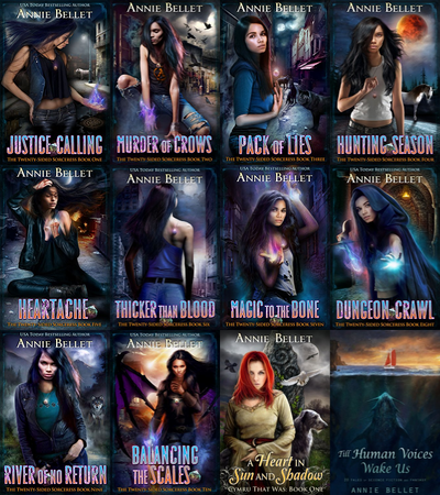 The Twenty-Sided Sorceress Series & more by Annie Bellet ~ 12 MP3 AUDIOBOOK COLLECTION
