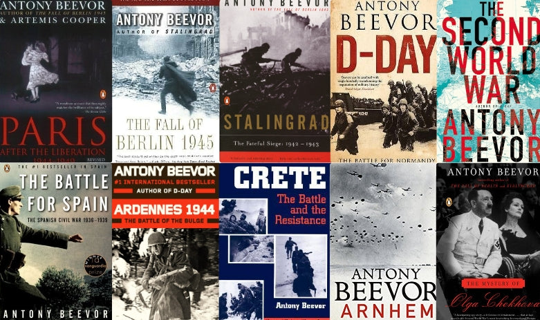 Antony Beevor ~ 10 MP3 AUDIOBOOK COLLECTION