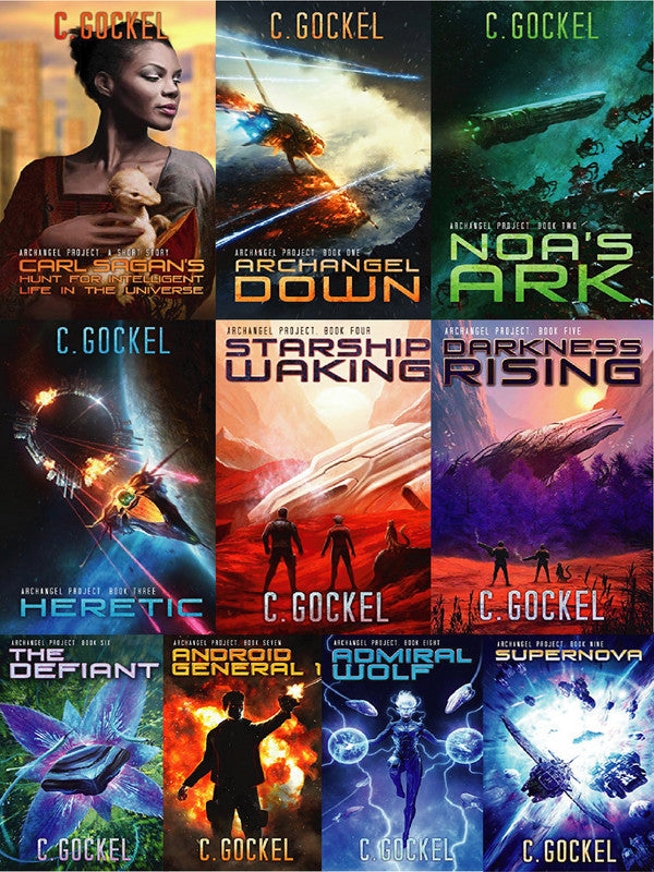 The Archangel Project Series by C. Gockel ~ 10 MP3 AUDIOBOOK COLLECTION