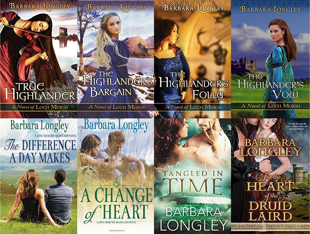 Barbara Longley ~ 8 MP3 AUDIOBOOK COLLECTION