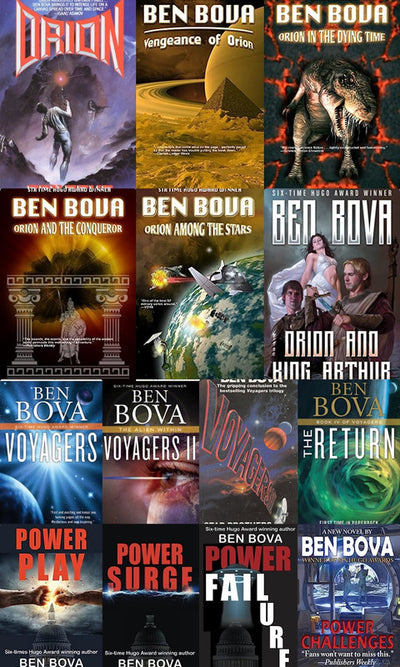 Orion Series & more by Ben Bova ~ 14 MP3 AUDIOBOOK COLLECTION
