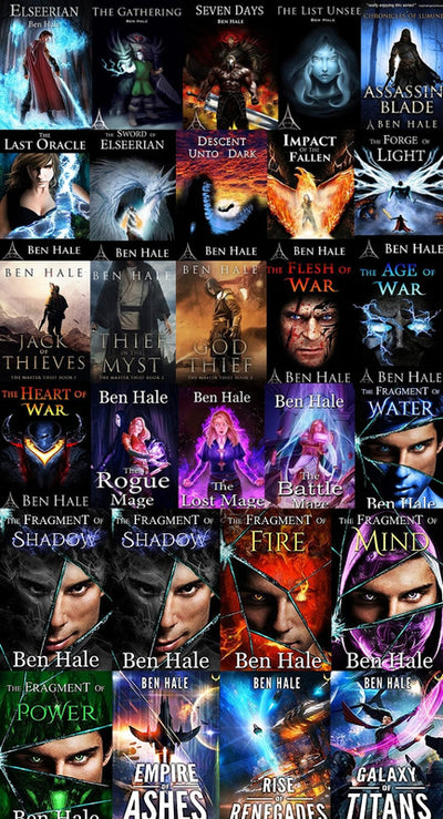 The Chronicles of Lumineia & more by Ben Hale ~ 28 AUDIOBOOK COLLECTION