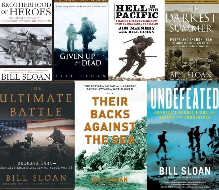 Bill Sloan ~ 7 AUDIOBOOK COLLECTION