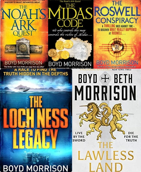 Tyler Locke Series & more by Boyd Morrison ~ 5 MP3 AUDIOBOOK COLLECTION